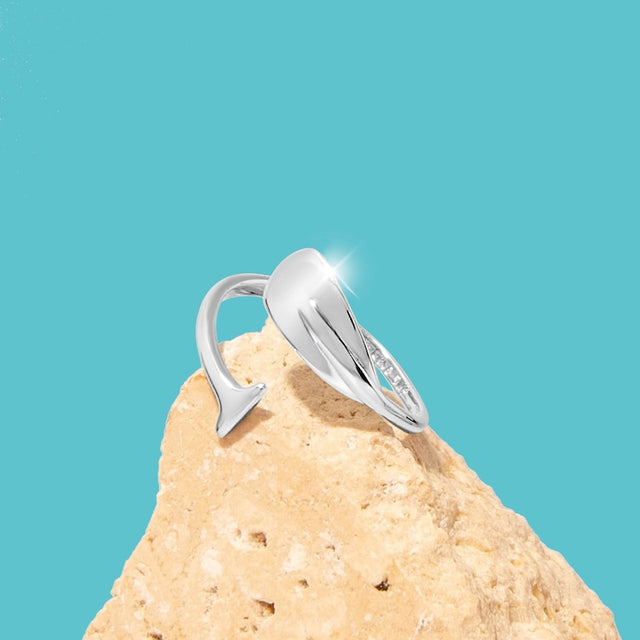 “Maui” SUP Paddleboard Ring – Adjustable Sterling Silver SUP Ring