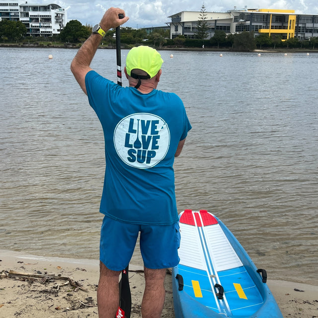 Unisex Vintage SUP Logo Tee – LIVE LOVE SUP