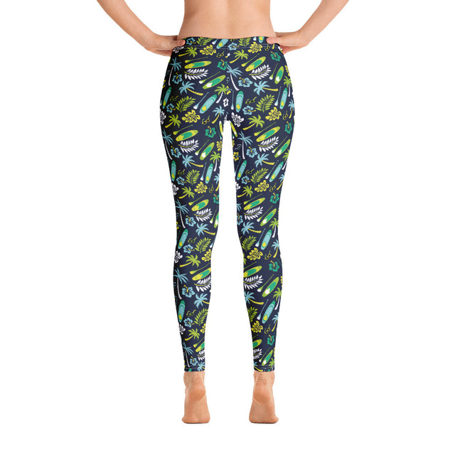 SUP Board & Paddle Design Leggings  Premium Activewear for Paddleboard Enthusiasts