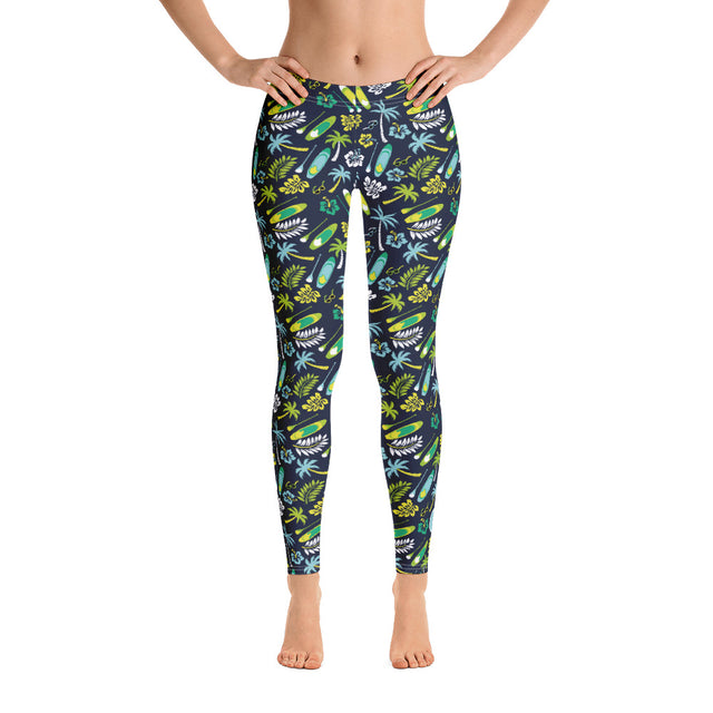 SUP Board & Paddle Design Leggings – Premium Activewear for Paddleboard Enthusiasts