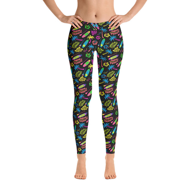 SUP Board & Paddle Design Leggings – Premium Activewear for Paddleboard Enthusiasts