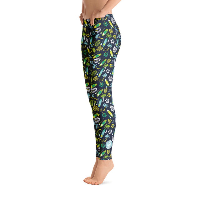 SUP Board & Paddle Design Leggings – Premium Activewear for Paddleboard Enthusiasts