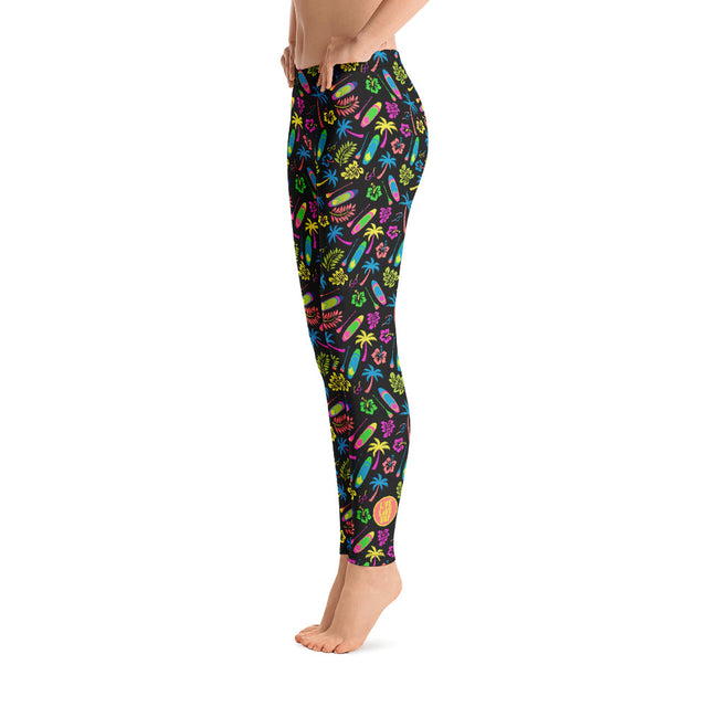 SUP Board & Paddle Design Leggings – Premium Activewear for Paddleboard Enthusiasts