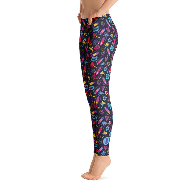 SUP Board & Paddle Design Leggings – Premium Activewear for Paddleboard Enthusiasts