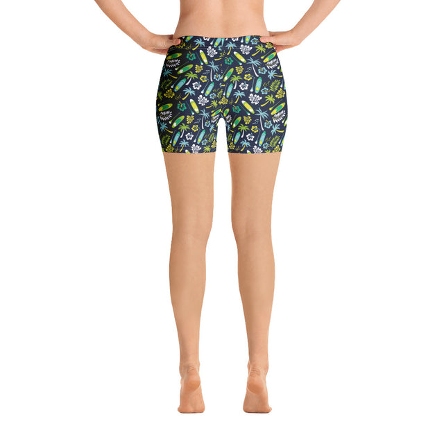 Women's SUP Board & Paddle Design Shorts – Vibrant Activewear for Paddleboard Enthusiasts()