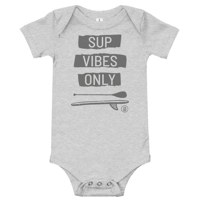 Stand Up Paddle Board Baby Onesie SUP Vibes Only- - SUP Apparel - LIVE LOVE SUP