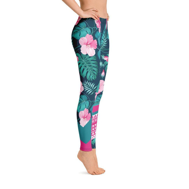 Green Palm SUP - Paddle - Surf Leggings - SUP Apparel - LIVE LOVE SUP