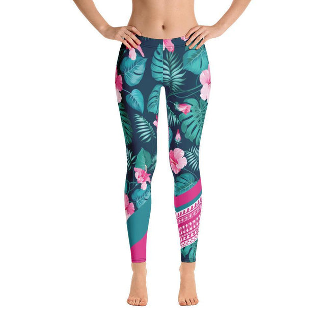Green Palm SUP - Paddle - Surf Leggings - SUP Apparel - LIVE LOVE SUP