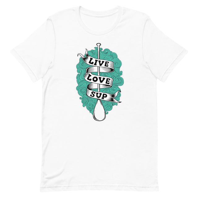 Live Love SUP Tattoo Short-Sleeve Unisex T-Shirt - SUP Apparel - LIVE LOVE SUP