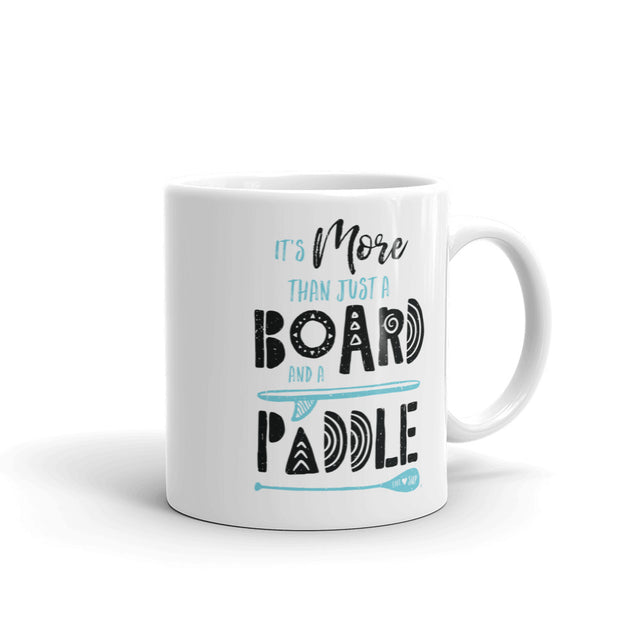 Live Love SUP "Board and Paddle" Logo Mug┊Best Paddle Board Mugs Shop┊Live Love SUP