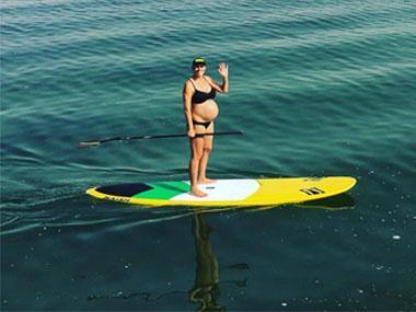 Baby On Board - Stand Up Paddling while Pregnant - LIVE LOVE SUP
