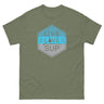 🎁 Live Love SUP Badge Unisex Classic Tee – Premium Structured Cotton | LIVE LOVE SUP (100% off)