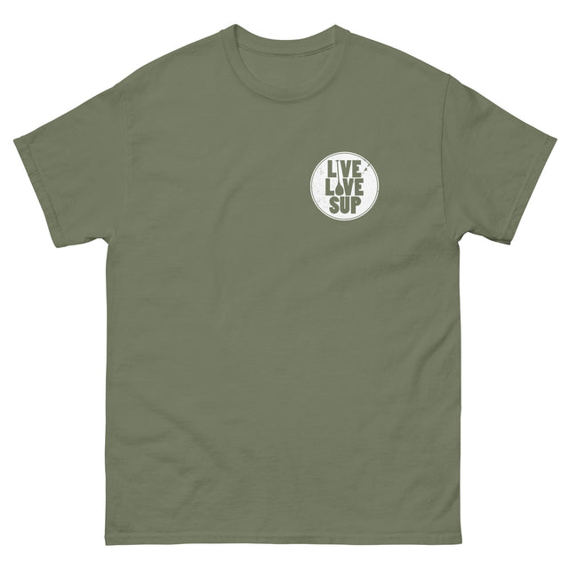 🎁 Unisex Vintage SUP Logo Classic Tee – LIVE LOVE SUP (100% off)