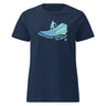 🎁 Women’s “Happiness Comes in Waves” Classic T-Shirt – LIVE LOVE SUP (100% off)