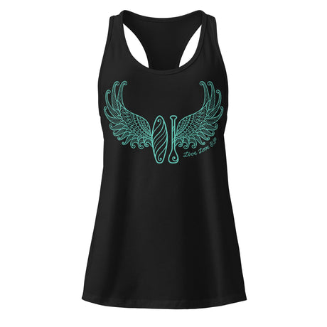 🎁 Women’s SUP Wings Fitted Racerback Tank Top – LIVE LOVE SUP (100% off)