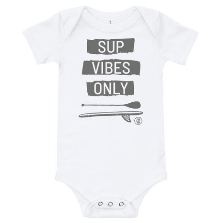 Stand Up Paddle Board Baby Onesie SUP Vibes Only- - SUP Apparel - LIVE LOVE SUP