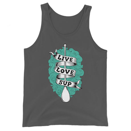 Live Love SUP Tattoo Unisex Tank Top- - SUP Apparel - LIVE LOVE SUP