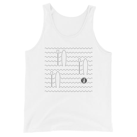 Stand Up Paddle SUP Waves Tank - SUP Apparel - LIVE LOVE SUP