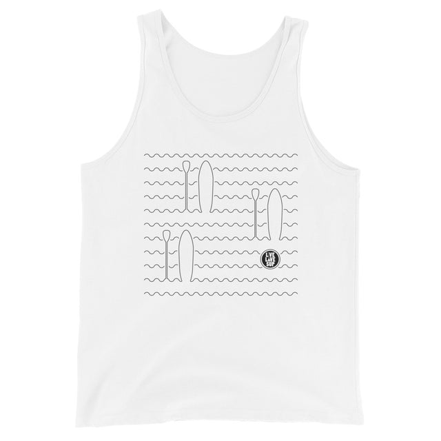 Stand Up Paddle SUP Waves Tank - SUP Apparel - LIVE LOVE SUP